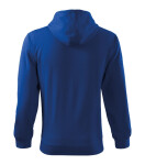 Trendy mikina na zips Pánske kráľovské modré 2XL