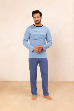 Regina 492 dlhé/r 2XL Z25/26 pánske pyžamo Béžová XXL