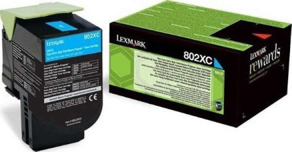 Lexmark 80C2XC0 Cyan Originál (80C2XC0)