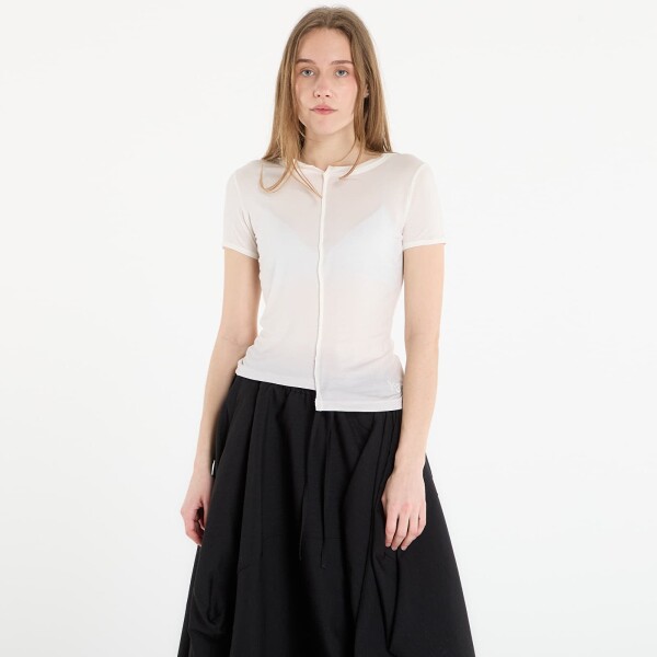 Tričko Y-3 Dip Dye Fitted T-Shirt Chalk White M