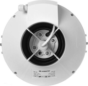 Vents ventilátor kanałowy odśrodkowy fi 125 230V 61W 260m3/h 36dB Biely VK125