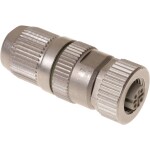 HARTING HARAX® M12-L neupravený zástrčkový konektor pre senzory - aktory, 21032822405, piny: 4, 1 ks; 21032822405