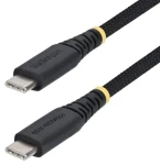 StarTech Rugged čierna / Nabíjací kábel / USB-C na USB-C / PD / 3 m (USB2CC3MNCBR)