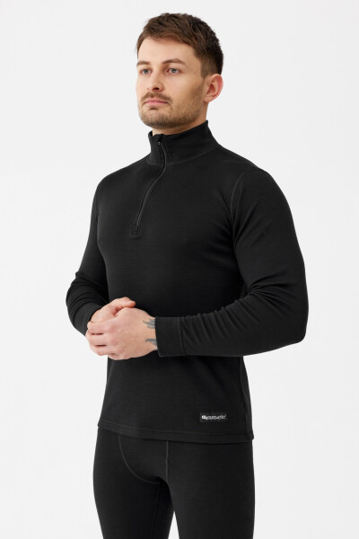 Pánske Merino Active Zip 250 Black - Rough Radical XXL