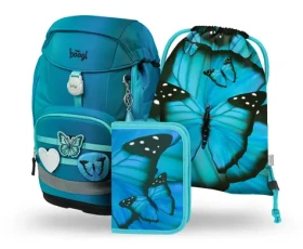 BAAGL SET 3 Airy PLUS Butterfly: batoh, peračník, sáčok (A-36089)