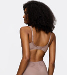 Dámska podprsenka BMU Illusion Curve Bra W01 - BROWN - svetlohnedá 00ZE - TRIUMPH CHOCOLATE MOUSSE 90C
