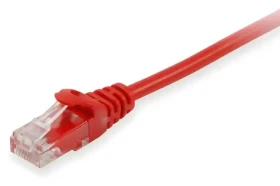 Equip červená / Patch kabel / Cat6a U/UTP / RJ-45 / 0,5 m / LSZH (603021)