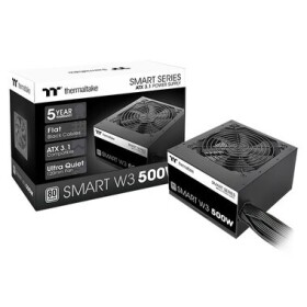 Thermaltake SMART W3 0500W 500W čierna / ATX 3.1 / 500W / 80PLUS / 120mm ventilátor (PS-SPW-0500NNFAWE-1)