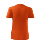 Klasické nové tričko dámske oranžové L