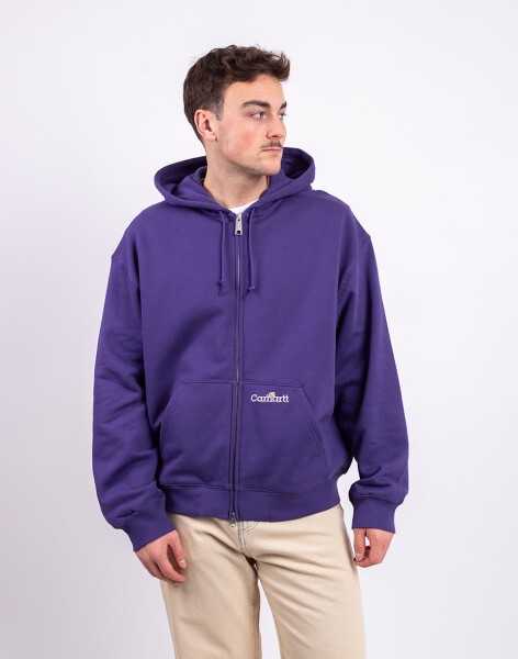 Carhartt WIP Hooded WIP Label Sweat Jacket Calla S
