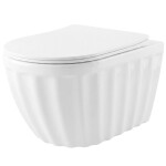REA - WC misa bez splachovacieho okruhu Duo White REA-C3005