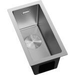 MEXEN - Trixo oceľový drez 1-bowl 230 x 440 mm, nerez 6411221000-01
