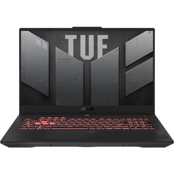 Asus TUF Gaming A17 čierna / 17.3" FHD / AMD R5-7535HS 3.3GHz / 16GB / 512GB SSD / NV RTX2050 4GB / W11H (FA706NF-HX006W)