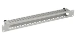 EFB sivá / Vyväzovací panel / 19" / 1U / RAL7035 / s krytom (699999N.1)