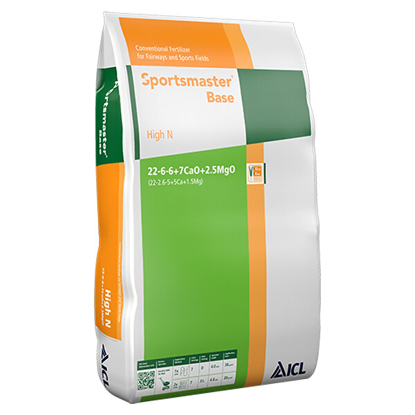 ICL Sportsmaster Base trávnikové hnojivo High N 25 kg