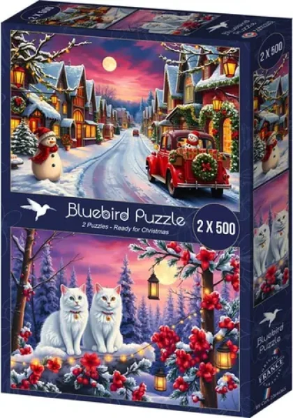 BlueBird Puzzle Pripravení na Vianoce