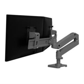 Ergotron ERGOTRON LX PRO ARM DUAL DIRECT DESK MOUNT darkgrey