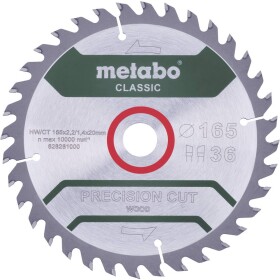 Metabo PRECISION CUT WOOD CLASSIC 628283000 pílový kotúč 190 x 30 x 1.4 mm Počet zubov (na palec): 48 1 ks; 628283000