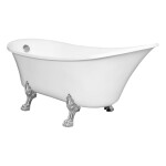 KERRA - Voľne stojaca vaňa Antica W162 5907548107589