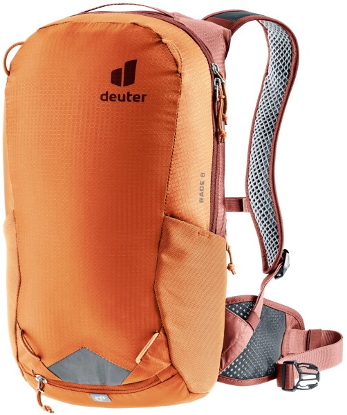 Batoh na bicykel Deuter Race 8 Chestnut-Redwood