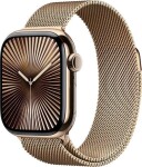 Apple Watch 10 GPS + Cellular 42mm Gold Titanium Milanese Loop Zrokový (MX083QF/A)