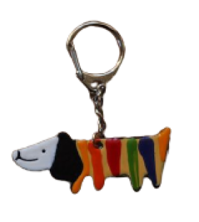 Smaltum -kľúčenka pes Kľúčenka