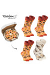 Rainbow Socks Pizza páry mořských plodů