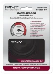 PNY High Performance Reader 3.0 čierna / Čítačka pamäťových kariet / USB 3.2 Gen 1 / 5000 Mbit/s / CF, SD, microSD, MS, xD (FLASHREAD-HIGPER-BX)