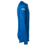 Detské termo tričko Progress MW NDRD merino modrý melír 152/158 EUR