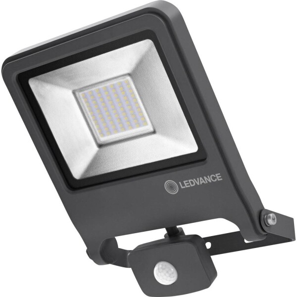 OSRAM LED Endura Flood Sensor 230V 50W 840 DG sivá / vonkajšie svietidlo / 4500lm / 4000K / 25000h / A++ / hliník / IP44 (4058075206786)