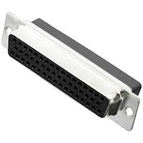 Encitech DBC50-SS 2101-0190-15 D-SUB zásuvková lišta 180 ° Pólov: 50 krimpované 1 ks Tray; 2101-0190-15