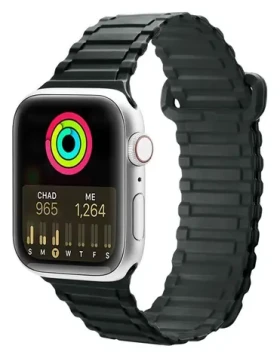 Dux Ducis Armor / Remienok / Apple Watch Ultra, SE, 9-1 / 42, 44, 45, 49 mm / silikónový / magnetický