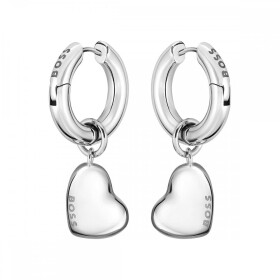 Hugo Boss Elegantné náušnice z ocele 2v1 Honey Love 1580640