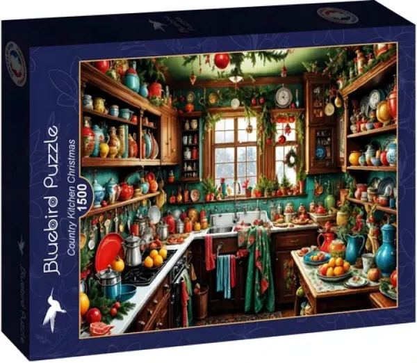 BlueBird Puzzle Nostalgia vianočnej kuchyne