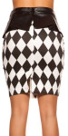 Sexy KouCla pencilskirt w.Peplum a.diamonddesign blackwhite