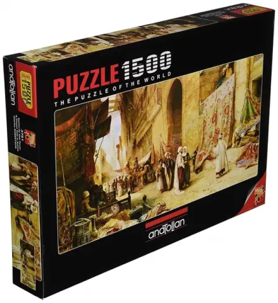 ANATOLIAN Panoramatické puzzle Predaj kobercov v Káhire