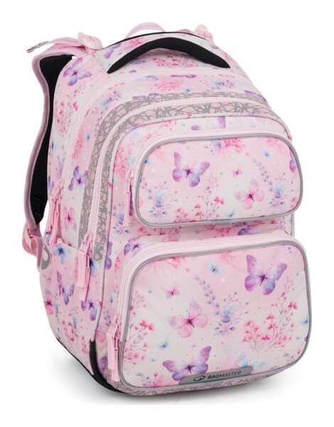 Školská taška Bagmaster DOPI 25 A Butterflies