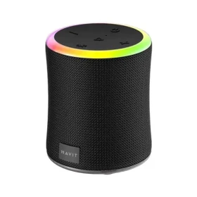 Havit SK832BT čierna / Prenosný Bluetooth reproduktor / 10 W / Bluetooth 5.3 / IPX6 / RGB (SK832BT)