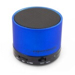 Esperanza EP115B RITMO modrá / Bluetooth reproduktor / 3W / 5V / 300mAh / BT 2.1 + EDR / FM-rádio / Mini USB / microSD (EP115B - 5901299909218)