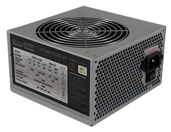 LC Power LC500-12 V2.31 400W / Zdroj / 120mm ventilátor / 80 PLUS Bronze (LC500-12 V2.31)