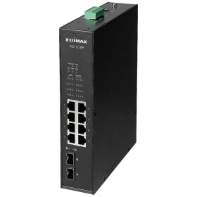 EDIMAX IGS-1210P priemyselný ethernetový switch