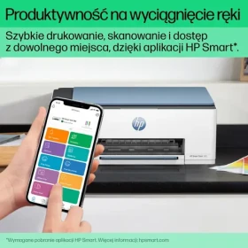 HP SMART Tank 585 All-in-One modrá / Multifunkčná tlačiareň / A4 / skener / kopírka / tlač / 4800x1200dpi / USB / WiFi (1F3Y4A)