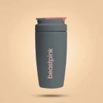 Termohrnček 500 ml Grey - BeastPink (sivá) (86371-1-single_variant)