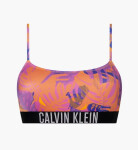 Vrchný diel plaviek KW01831 0GY Calvin Klein fialová oranžová