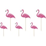Zápich do torty plameniaky 15 - 23,5 cm - PartyDeco