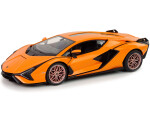 RASTAR Auto R/C Lamborghini Sian FKP 37 Rastar 1:14 oranžová na diaľkovom ovládači