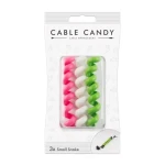 Cable Candy Small Snake Káblový organizér 3 ks rôzne farby / dopredaj (CC012)