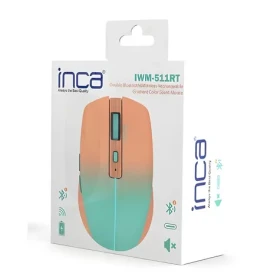 INCA IWM-511RT modro-oranžová / Myš / Bezdrôtová 2,4 GHz Bluetooth 5.1 / Optická / 1600 DPI / 6 tlačidiel (IWM-511RT)