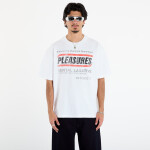 Tričko PLEASURES Relief Heavyweight Shirt Vtg White M