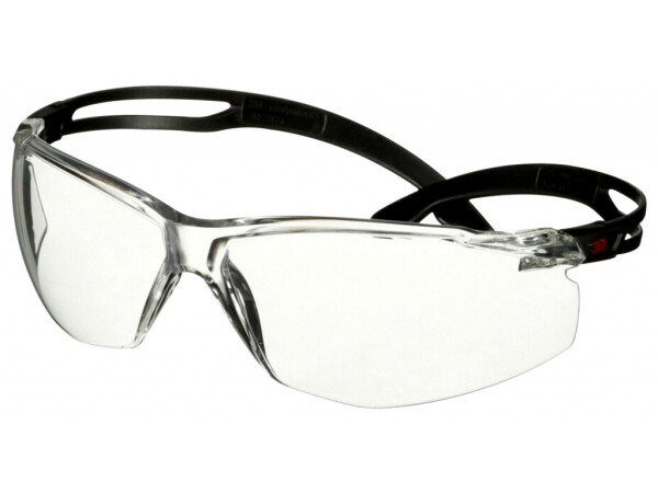 Ochranné okuliare 3M SF501AF-BLK SecureFit 500 Scotchgard, číre, Žltá (93287)